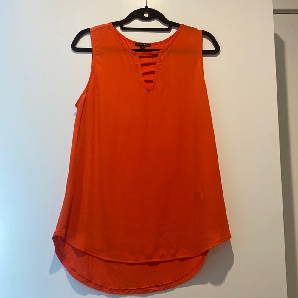 Papermoon Orange Tank Top